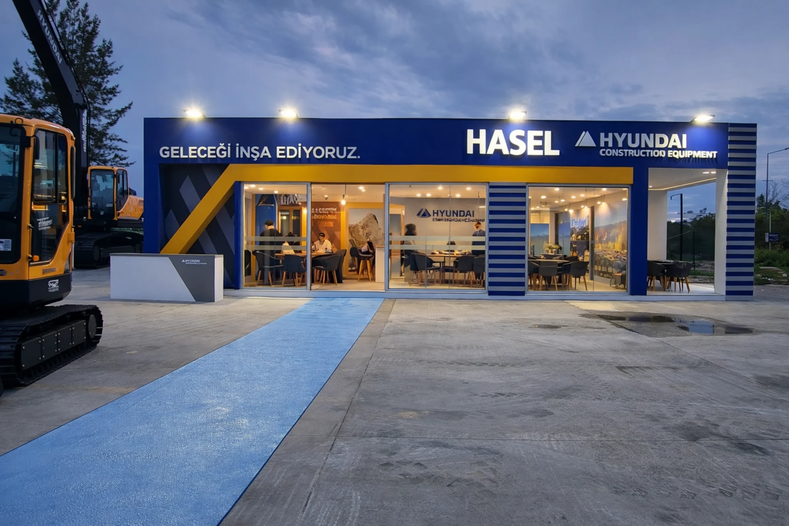 Komatek Hasel Hyundai Fuar Standı